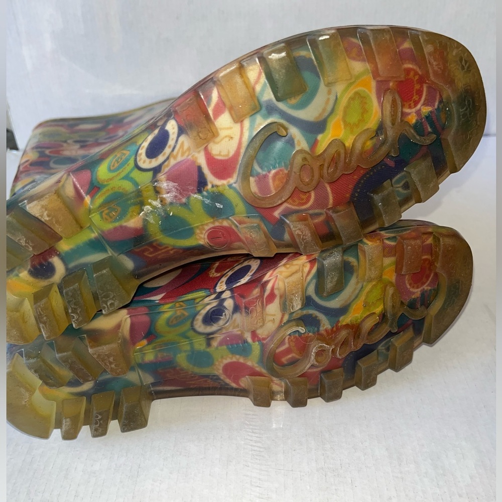 Coach Poppy Rain Boots ☔️ - Picture 4 of 5